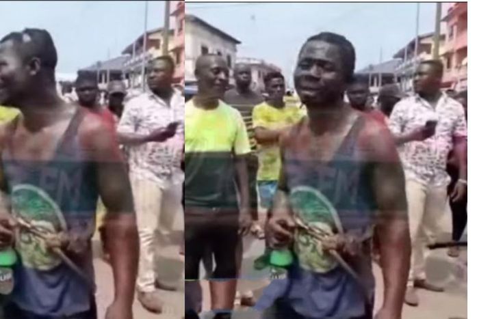 Takoradi residents arrest another ‘thief’, buy him beer after making him clean gutters