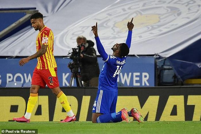 Kelechi Iheanacho (Pool via Reuters)