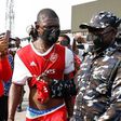 One of the protesters arrested at Lekki tollgate on Saturday. (Info Digest Nigeria)