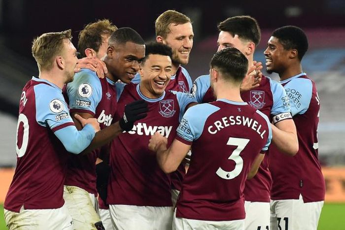 West Ham celebrate during their win over Sheffield United