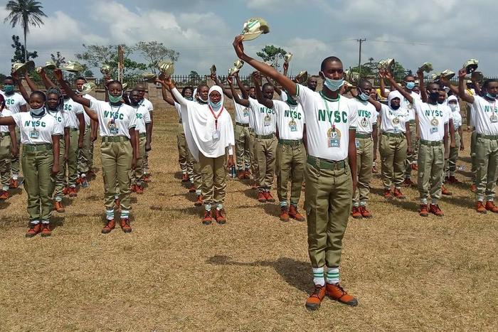 No positive cases of COVID-19 at orientation camp, NYSC debunks claim by Ebonyi govt/Illustration. [NYSC]