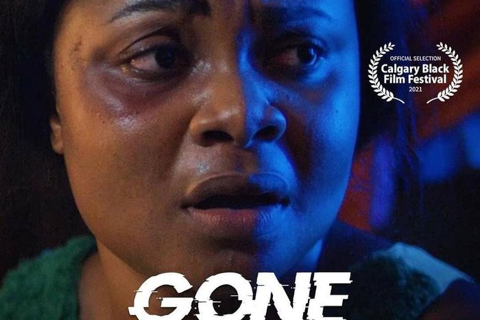 Bimbo Ademoye in 'Gone' movie directed by Daniel Ademinokan [Instagram/bluepicturesng]
