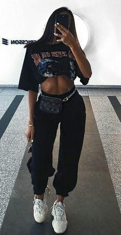 The crop top look is perfect {pinterest}