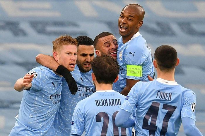 Blue moon rising: Manchester City have reached the Champions League final for the first time in their history