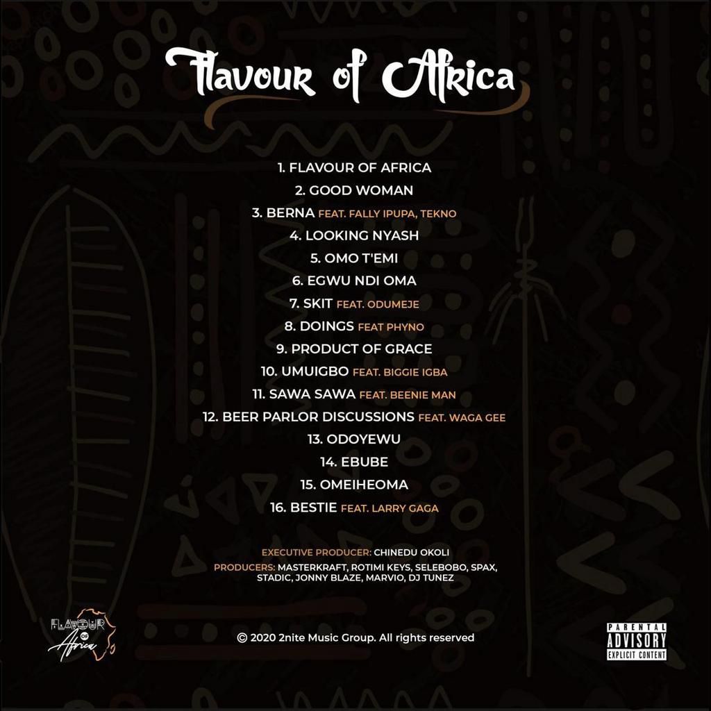Flavour - Flavour of Africa. [2Nite Music]