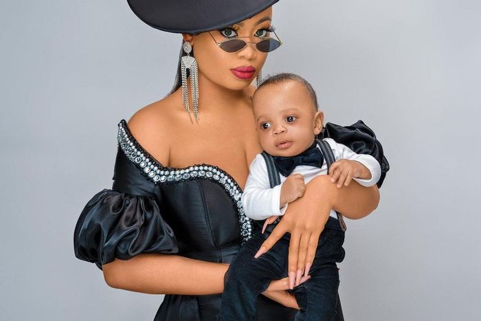 Nina and her son, Kelly [Instagram/NinaIvy]