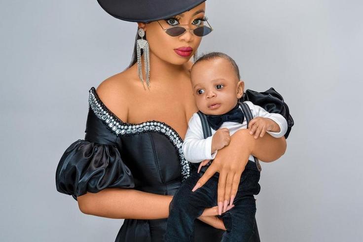 Nina and her son, Kelly [Instagram/NinaIvy]