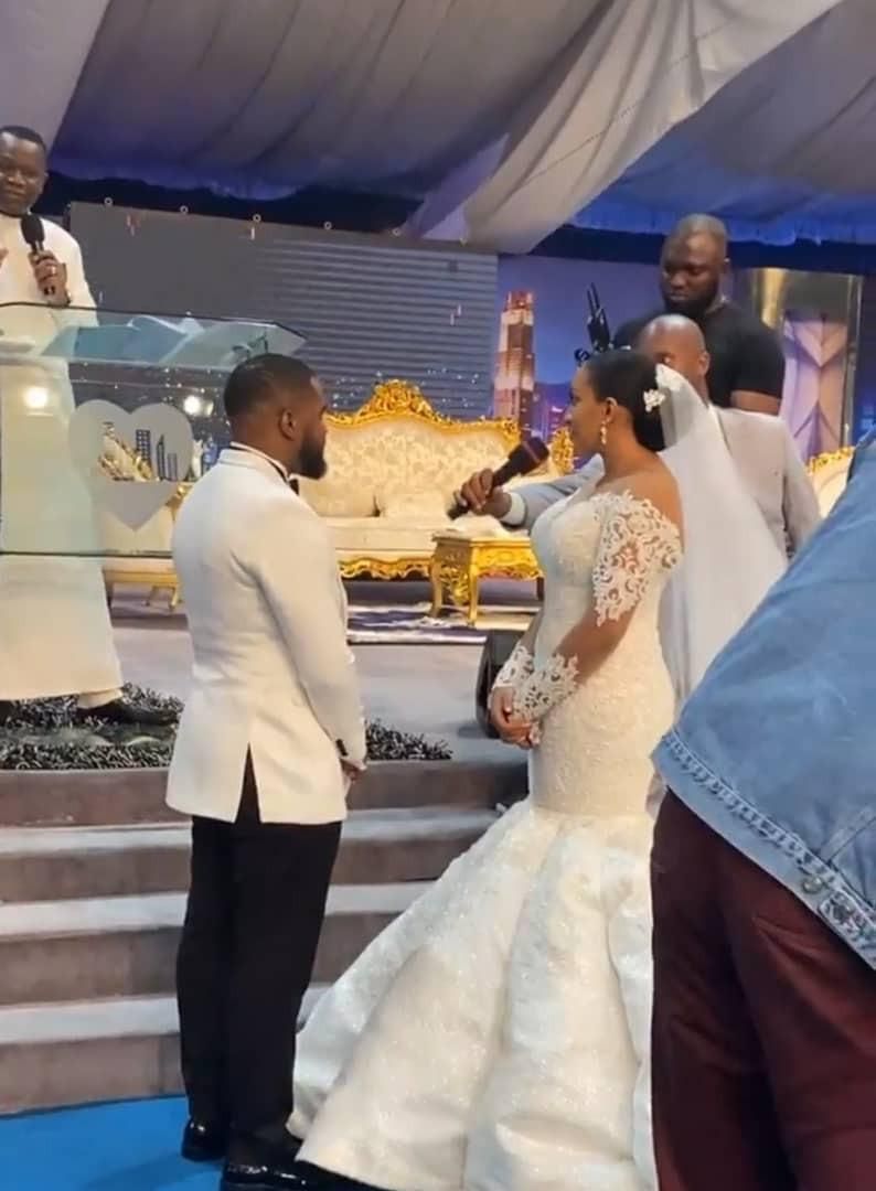 Williams Uchemba and Brunella Oscar's church wedding [LIB]