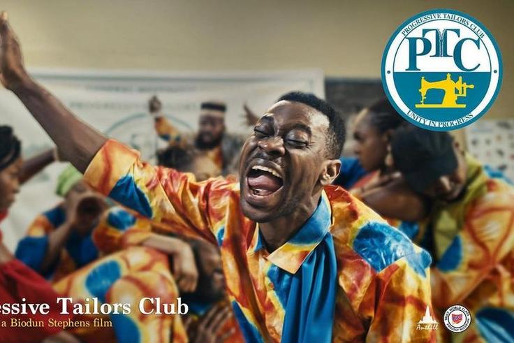 Lateef Adedimeji in 'Progressive Tailors Club' [Instagram/niyi_akinmolayan]