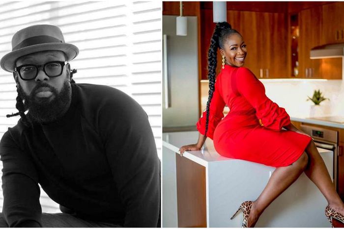 Timaya and Dunnie welcomed a baby girl six months ago [Instagram/TimayaTimaya] [Instagram/DunnieO]