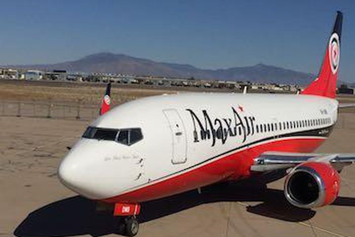 A plane belonging to Max Air [Max Air]