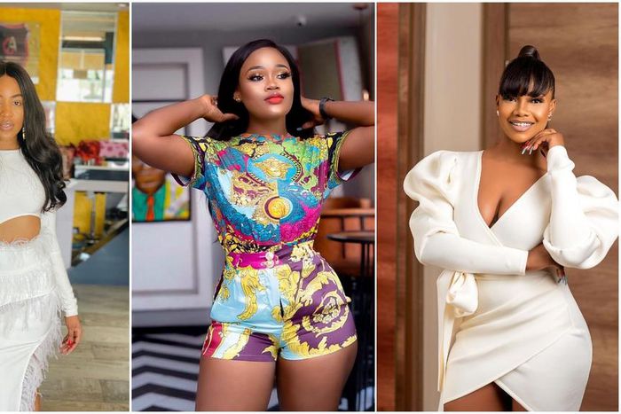 Reality TV stars Erica, Cee-C and Tacha [Instagram/EricaNlewedim] [Instagram/CeeCOfficial] [Instagram/SymplyTacha]