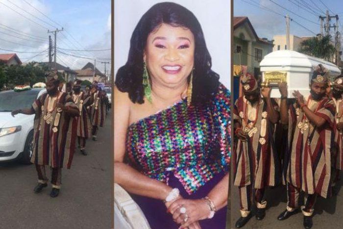 Fred Amata, Saheed Balogun pay tributes to late Rachel Oniga. (NAN)