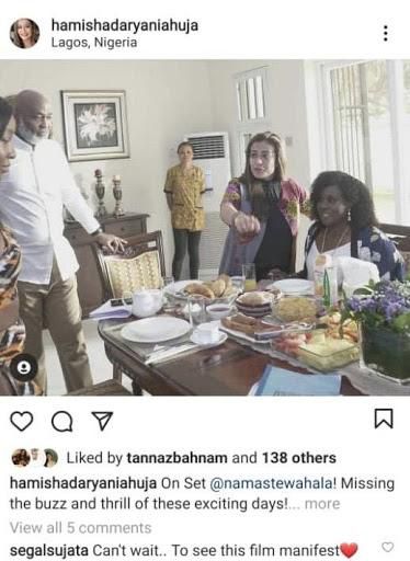 Highly anticipated Bollywood-Nigerian collaboration, “Namaste Wahala” to be released soon!