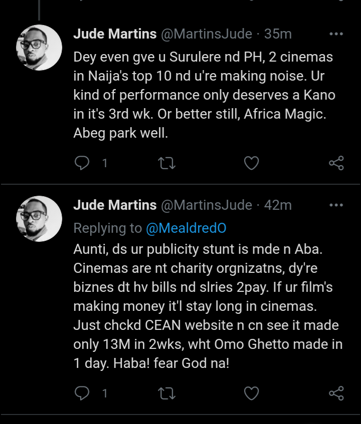 Jude Martins tweets [Twitter]