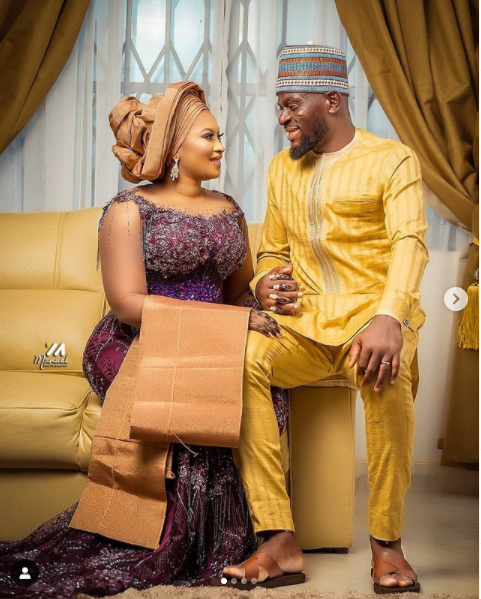 Fatau Dawuda and his wife