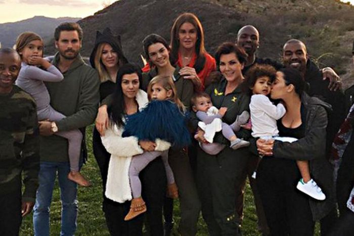 Kanye West and the Kardashian clan [IrishMirror]