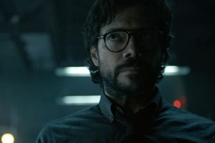 Álvaro Morte aka The Professor  in 'Money Heist' [Instagram/LaCasadePapel]