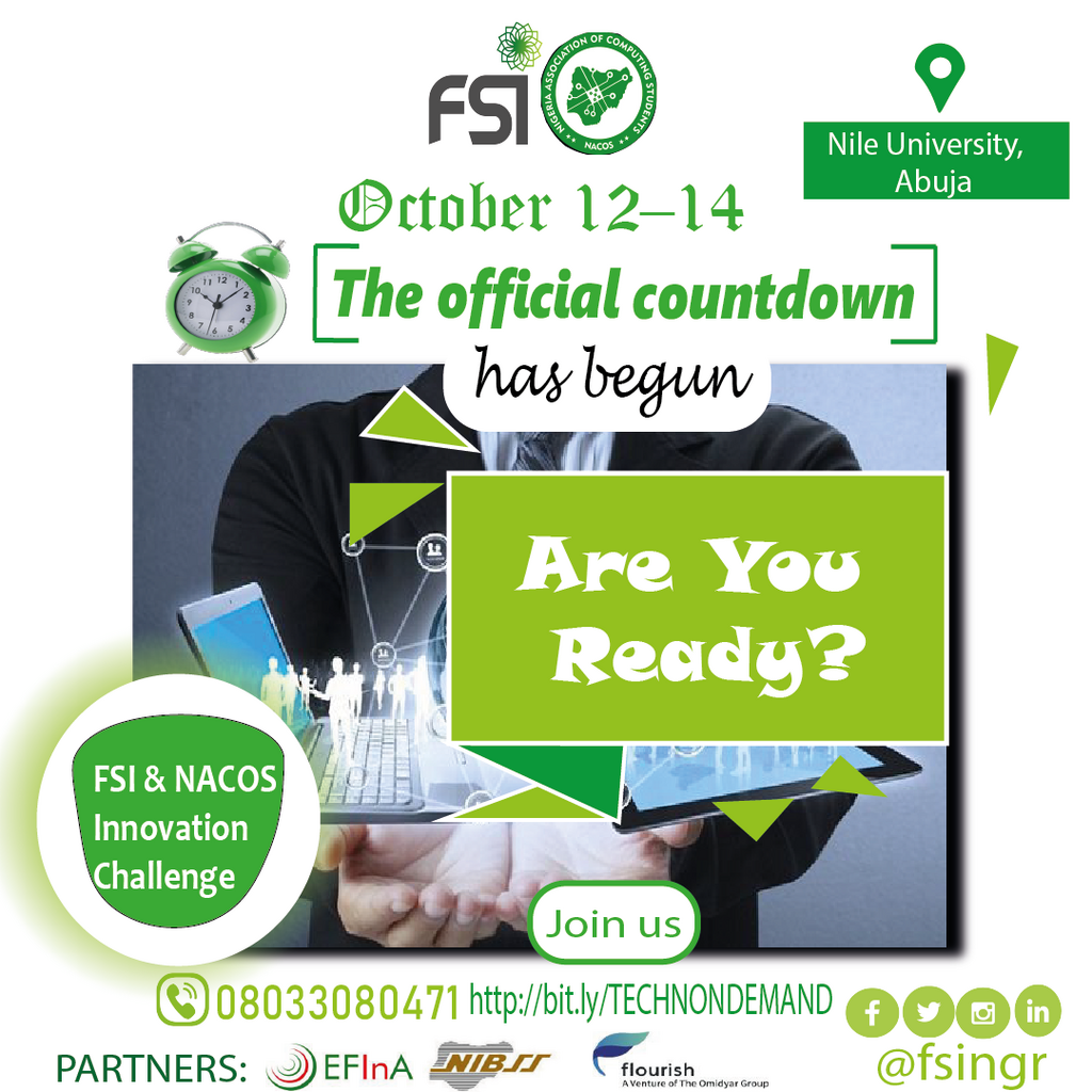 FSI, NACOS host hackathon, seek tech solutions for Nigerians