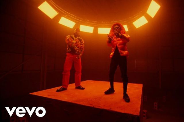 Wizkid + Burna Burna = Ginger. (YouTube/StarboyTV)