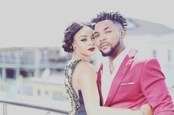 Oritsefemi and wife, Nabila