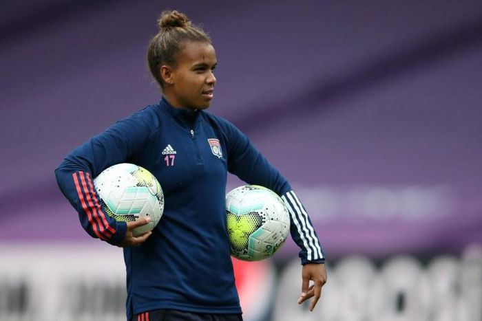 Nikita Parris opened the scoring for Lyon on Thursday