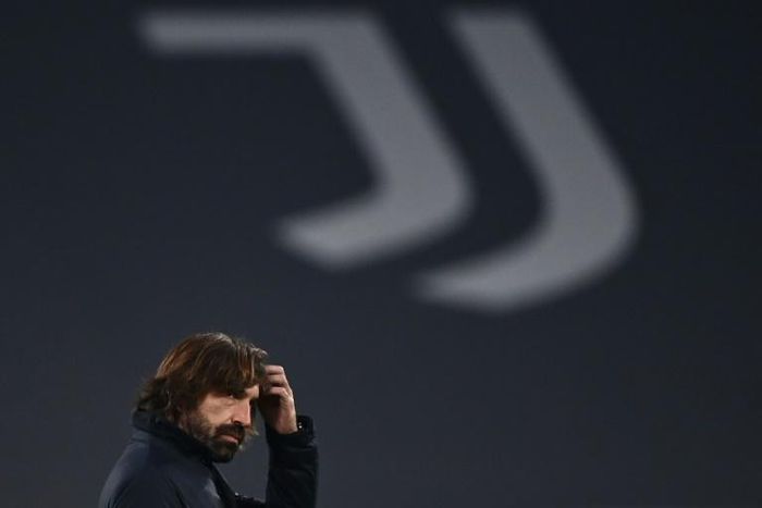 Backs to the wall: Andrea Pirlo's Juventus are sixth in Serie A.