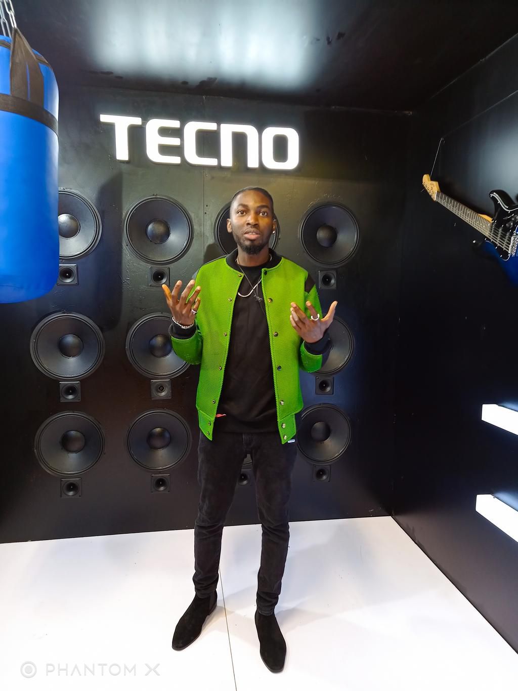 The Phantom X moments at the first BBNaija Saturday night partyy