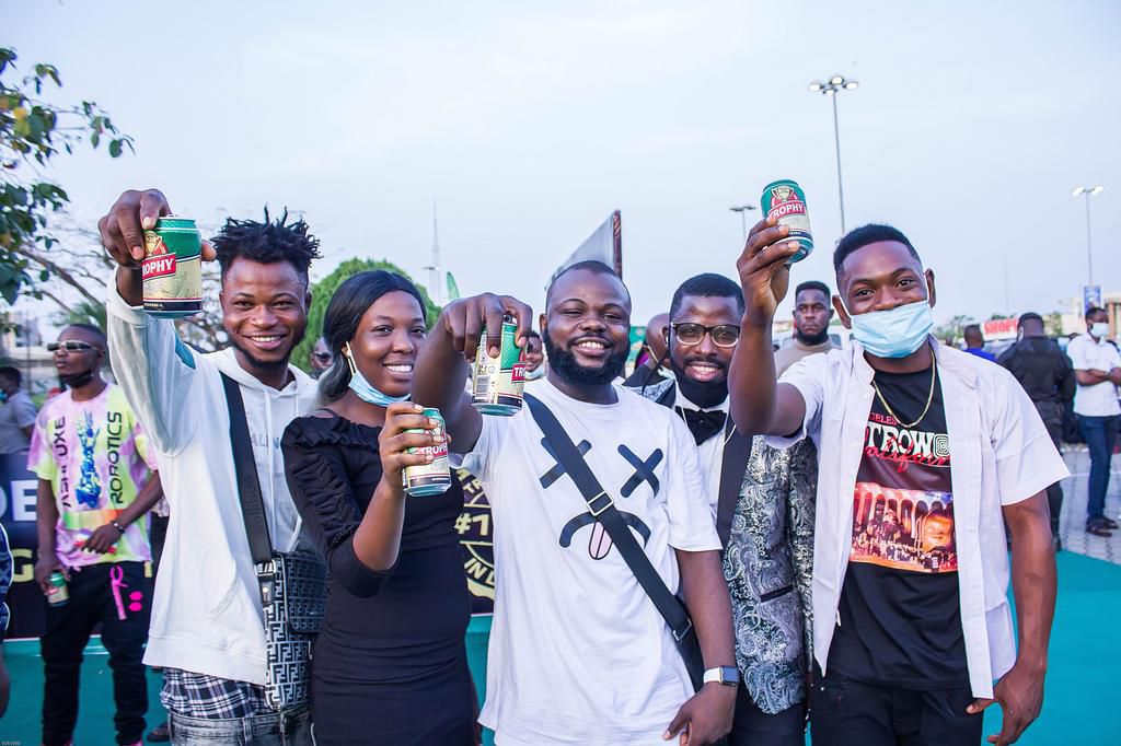 Consumers hail Trophy on unveiling of tallest beer bottle