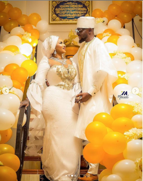 Fatau Dawuda and his wife