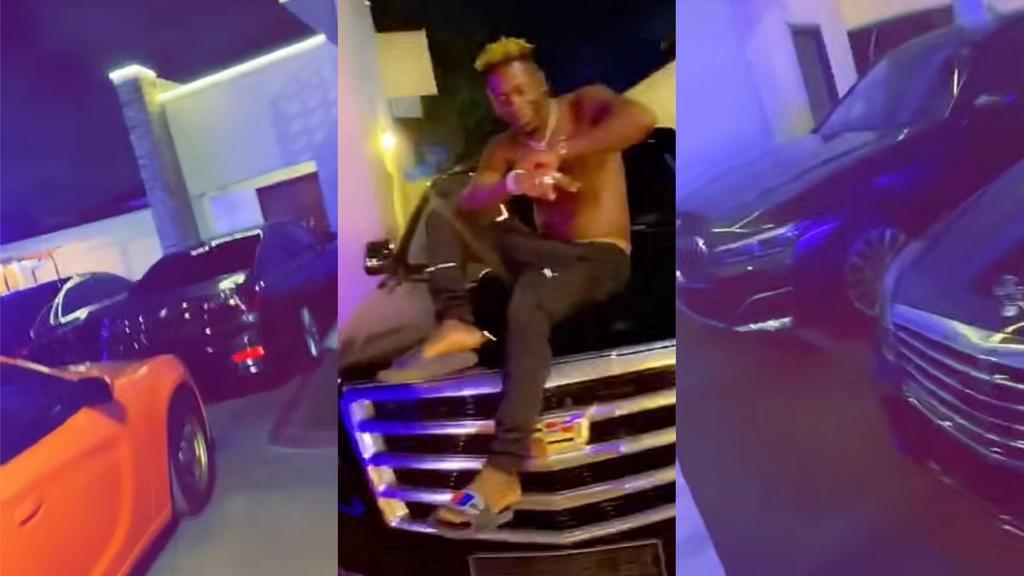 Shatta Wale cars and mansion
