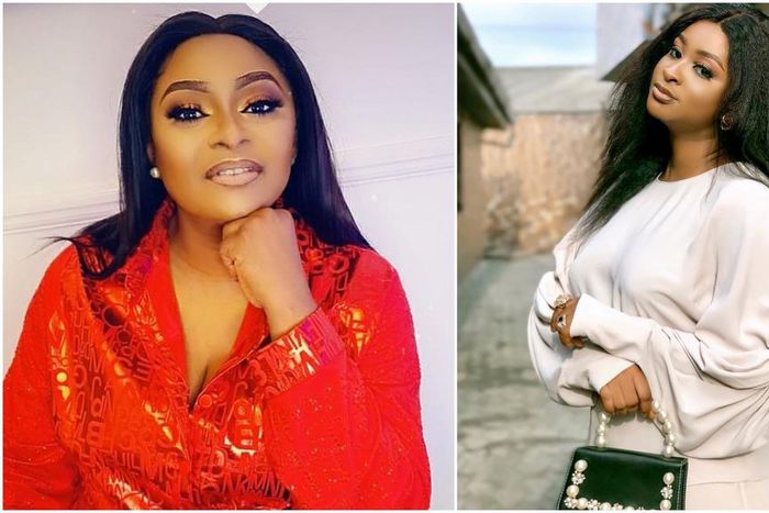 Nolloywood actresses Victoria Inyama and Etinosa Idemudia [Instagram/VictoriaInyama] [Instagram/EtinosaIdemudia]