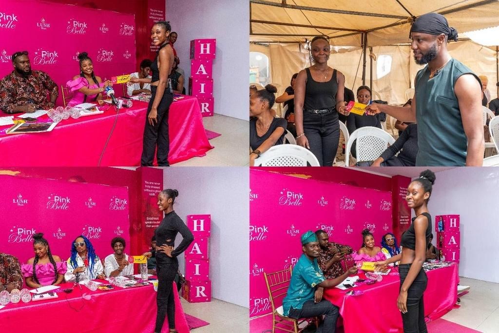 Lush Hair offers modelling opportunities to young ladies through Lush Pink Belle