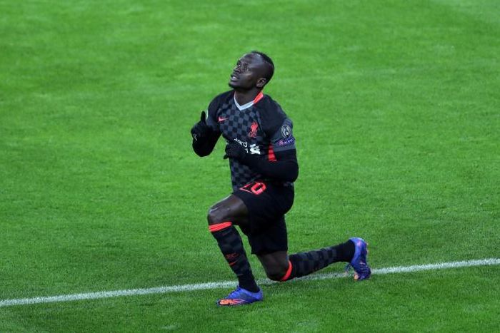 Liverpool beat RB Leipzig 2-0 in the first leg of their Champions League last-16 tie, thanks to goals from Mohamed Salah and Sadio Mane (pictured)