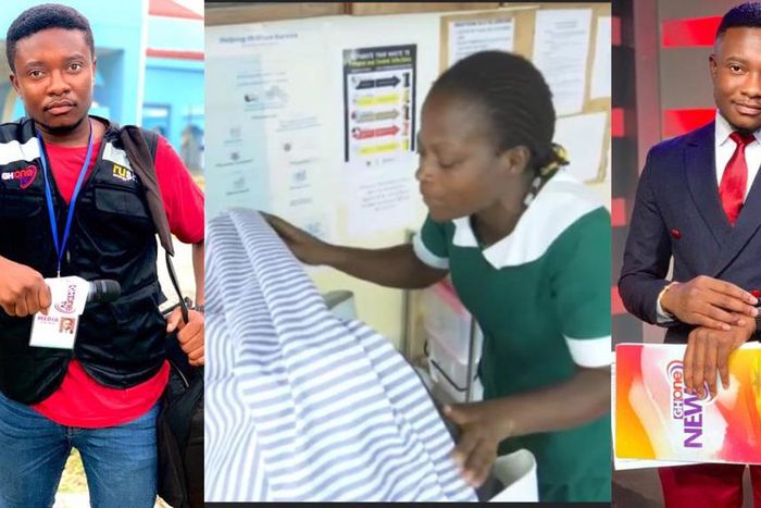Meet the Ghanaian journalist who has gone viral for his dramatic maternity report