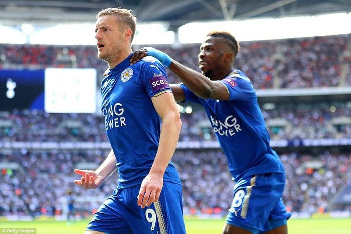 Jamie Vardy and Kelechi Iheanacho
