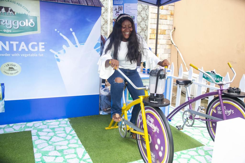 Milk + Bike = ? Smoothie - The key to a healthier life