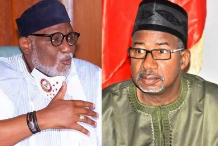 Governors Rotimi Akeredolu of Ondo State and Bala Mohammed of Bauchi state tackle each other over herdsmen crisis in South-West. (Gist of the Day)