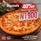 Stand up Peter Odili, Port Harcourt! Domino's Pizza is another step closer to you. (Domino)