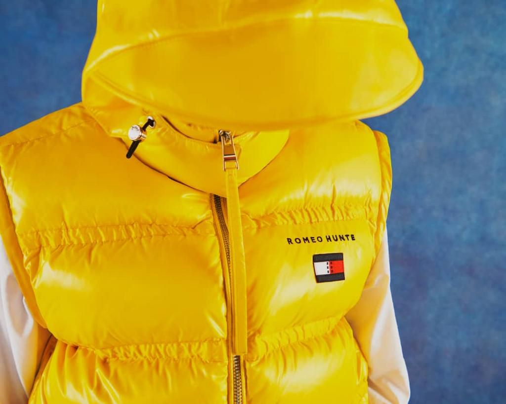 A modern twist to the classic bomber jacket