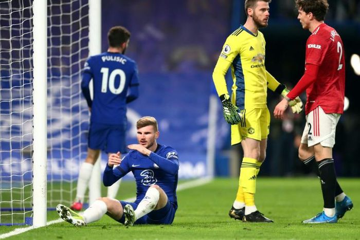 Stalemate: Chelsea and Manchester United drew 0-0 in a result that did little for either side's Premier League ambitions