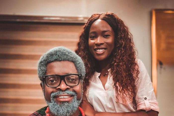 Basketmouth and Jemima Osunde in 'Papa Benji' [instagram]
