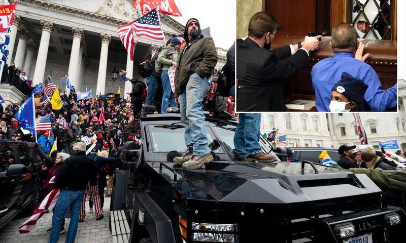 Protesters invade the home of Congress in the United States (New York Post)