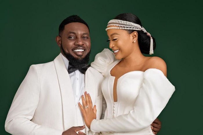 Ayo Makun and his wife, Mabel [Instagram/RealMabelMakun]