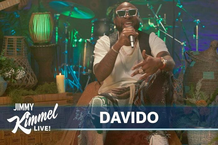 Davido performs 'Assurance' and 'Jowo' on Jimmy Kimmel Live! (Jimmy Kimmel Live/ABC)