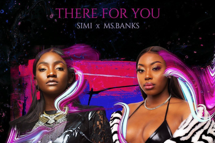 Denola Grey-lookalike star in Simi's video for, 'There For You' opposite Ms. Banks. (Platoon)
