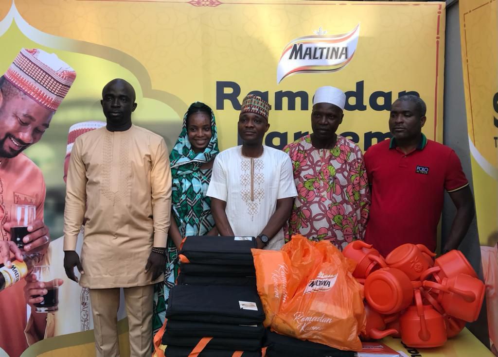 L:R: L-R Ehimhen Igberaese, Channel Category Manager-Traditional Off Premesis; Chiamaka Efulu,                           Brand Manager Maltina and Malta Gold; Wasiu Abiola, Head - Media, Digital, PR and Sponsorships;                            Head Ima...