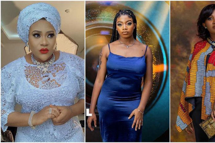 Nollywood actress Nkechi Blessing, reality TV star Angel and movie star Mary Remmy Njoku [Instagram/NkechiBlessingSunday] [Instagram/BigBroNaija] [Instagram/MaryRemmyNjoku]