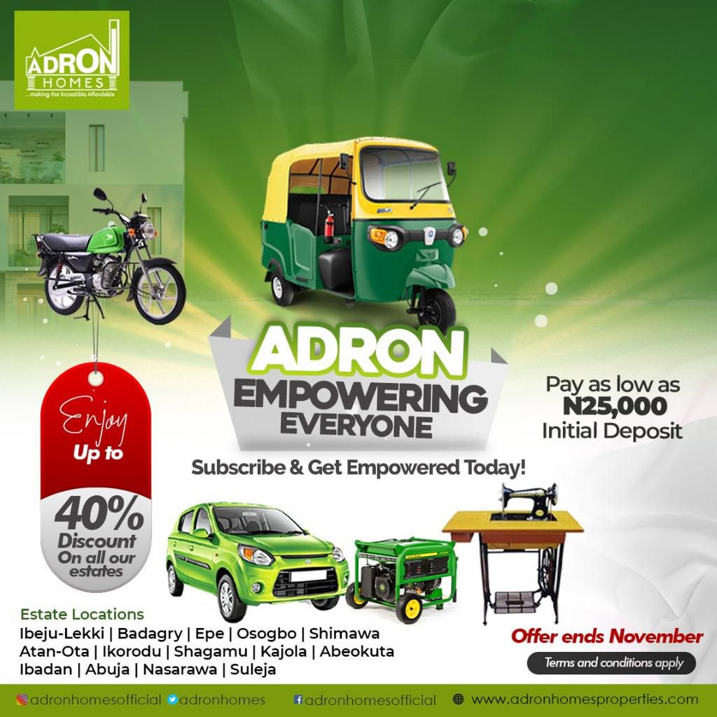 Adron Homes to empower thousands in their latest promo