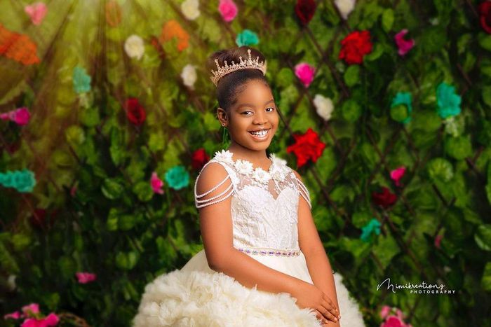 Comedian Basketmouth's daughter Janelle [Instagram/ElsieOkpocha]